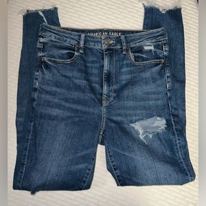 American eagle super high rise jegging